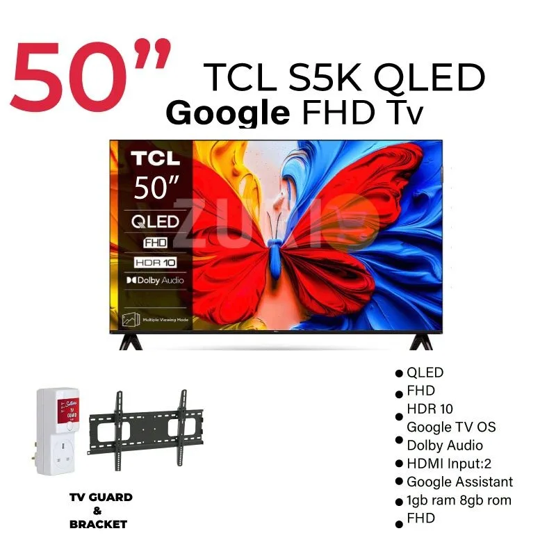 TCL S5K 50 INCH 2K FHD QLED TV