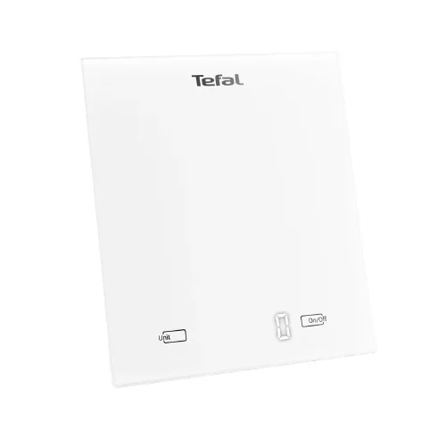 TEFAL KITCHEN SCALE,TEMPERED GLASS,WHITE