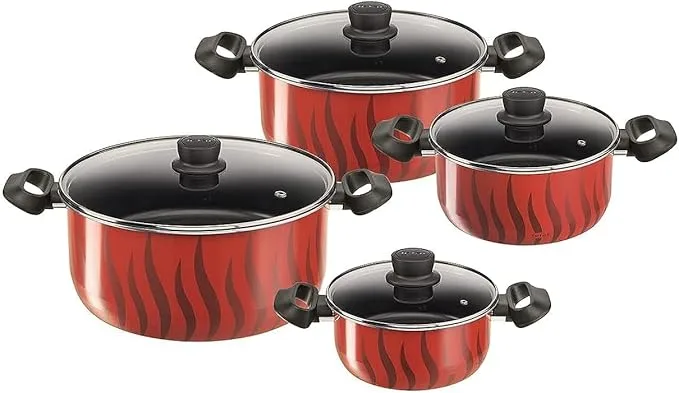 Tefal Tempo Flame Cookware Set C3079082