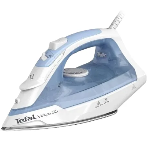 TEFAL 2000W STEAM IRON-CALM BLUE AND WHITE FV2C41G0