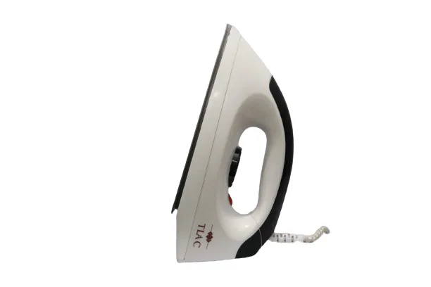 TLAC Dry Iron 1000W Non-Stick Black and White - DM-2001