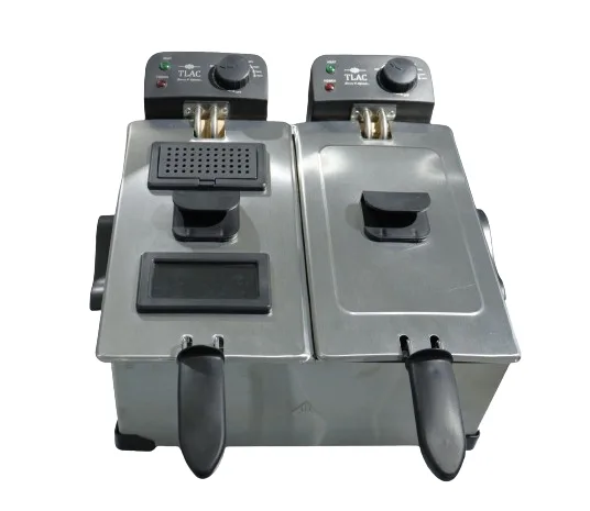 TLAC Deep Fryer with Double Pots 6L 2750W - TL-DF-06L