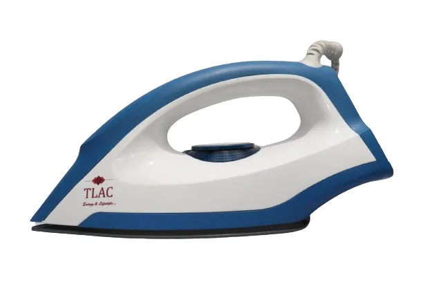 TLAC Dry Iron 1300W Non-Stick Blue and White - TLDI-6058B