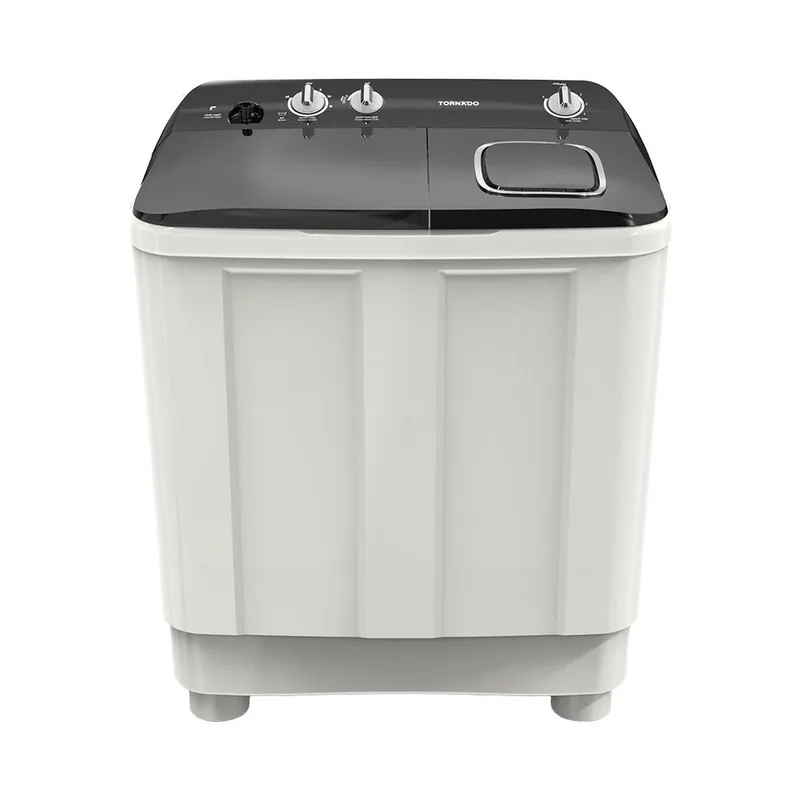 TORNADO Washing Machine Half Auto 7 Kg White x Black TMH-HS07C(WK)