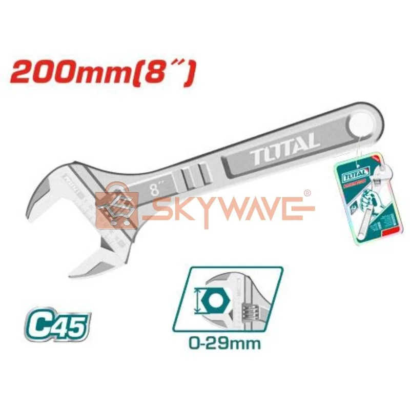 Total Adjustable wrench THT101083