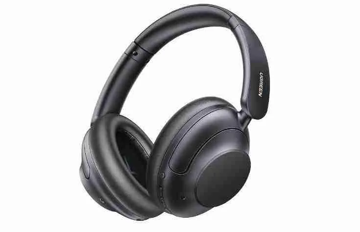 UGREEN HiTune Max5 Hybrid Active Noise-Cancelling Headphones – Black – HP202 (UG-25255)