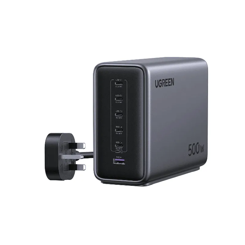 UGREEN X759GaN 500W Desktop Fast Charger (6-Port) UK – UG-55551B