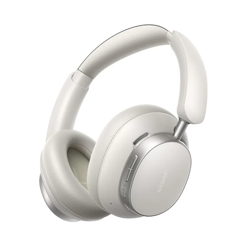 UGREEN Studio Pro Hybrid Active Noise-Cancelling Headphones – White – UG-55614 (HP206)