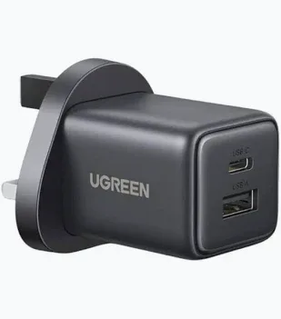UGREEN USB Fast Charger UK Plug 20W
