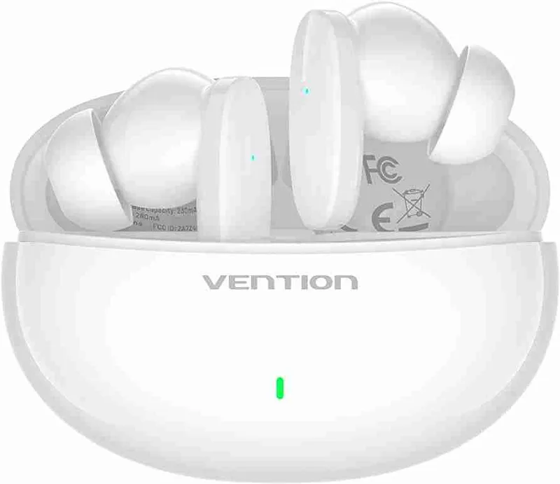 Vention HiFun Ture Wireless Bluetooth Earbuds White – VEN NBFW0