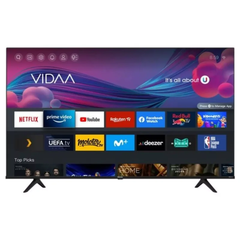 Vision Plus 50 Inch Smart Vidaa TV 4K UHD