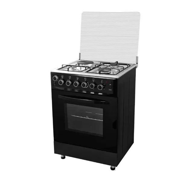 Vision Plus VPSC3155B 3 Gas + 1 Electric Plate 55X60 Standing Cooker