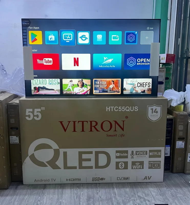 Vitron 55″ Android QLED Tv