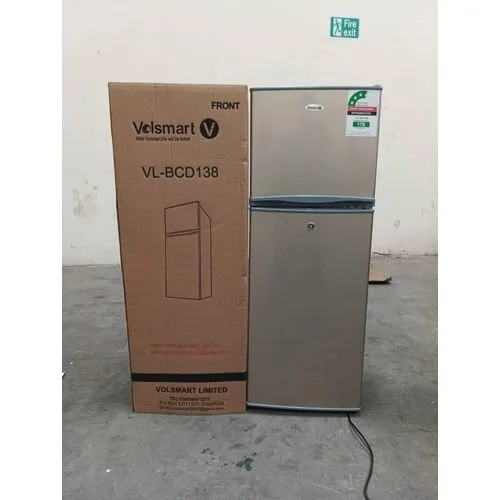Ice Cold Fridge-Volsmart 138 litres double door refrigerator
