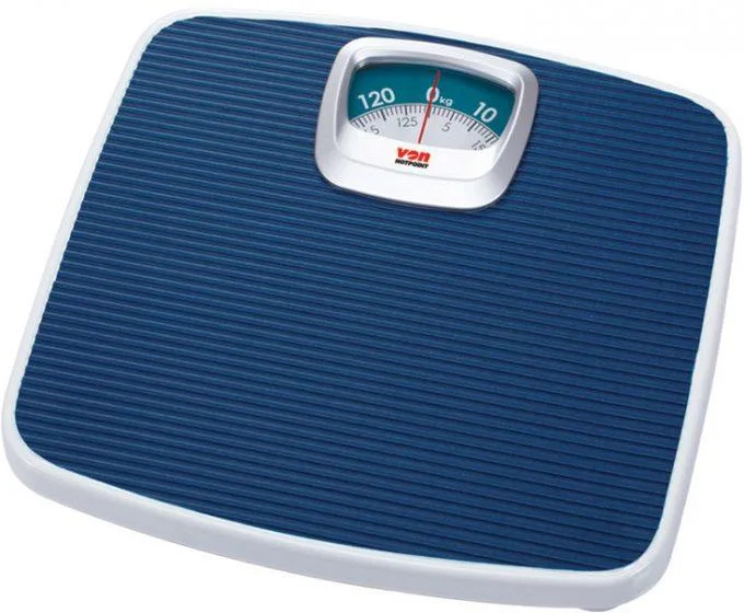 Von HMSB13CB/VSWM13BCL Weighing Scale 130KG Mechanical – BLUE