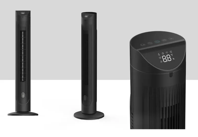 VON VFT-42246-DMK 42 Inch Tower Fan – Powerful 55W DC Motor, AI Mode, 12 Speeds & Remote Control