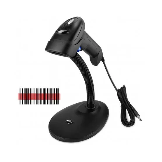 X-POS XP-2200 POS Barcode Scanner USB Cable Connect – Heavy Duty Professional Handheld Barcode Scanner for Retail POS Systems, Supermarkets, Inventory