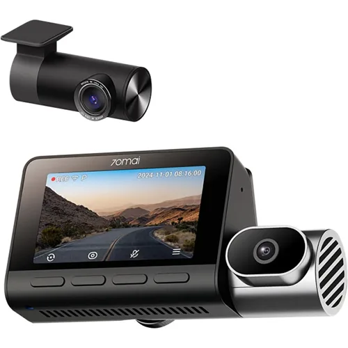 Xiaomi 70mai 4K T800 3-Channel Dash Cam Front, Rear & Inside
