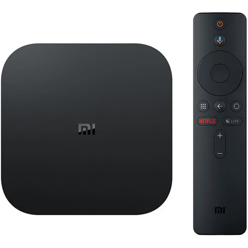Xiaomi Mi Box S Android TV with Google Assistant Remote Streaming Media Player – Chromecast Built-in – 4K HDR – Wi-Fi – 8 GB – Black