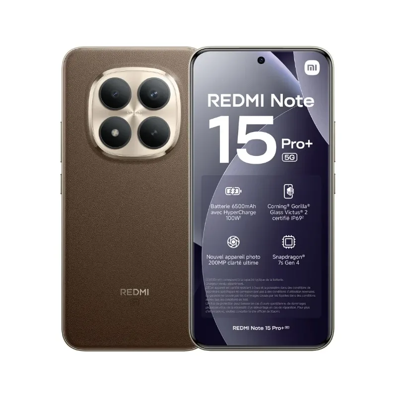 Xiaomi Redmi note 15 pro+ 8GB RAM + 256GB ROM