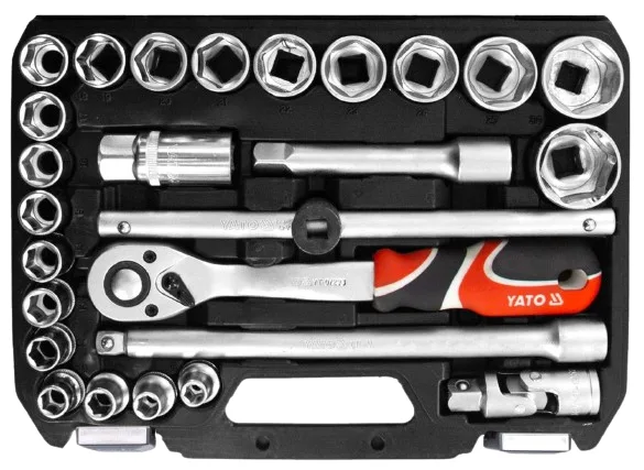 YATO 1/2" Socket Set 26 Pcs - YT-38752
