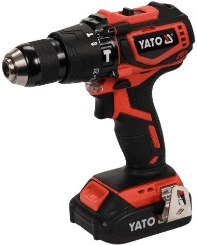 Yato - Brushless Cordless Power Drill Set 126Pcs - YT-44250