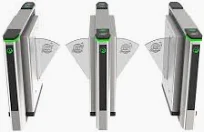 Turnstile Flap Barrier Double-Lane Full Kit