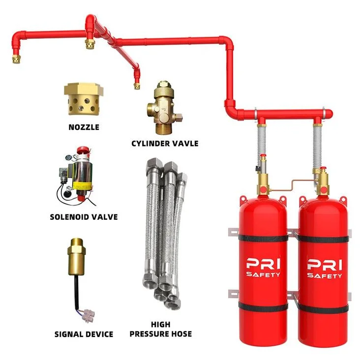 FM-200 (HFC-227ea) Suppression System 6kg