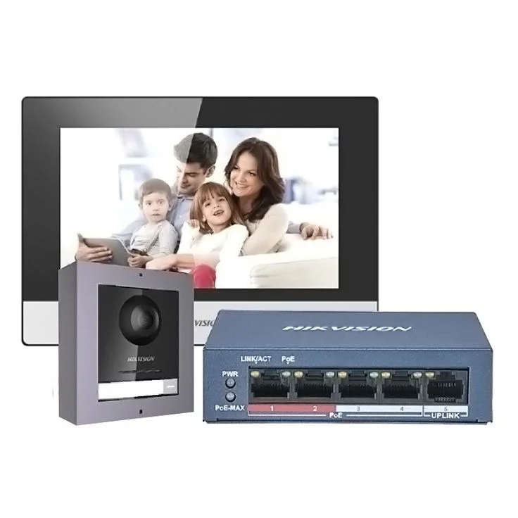Hikvision DS-KIS600 IP Villa Intercom Kit