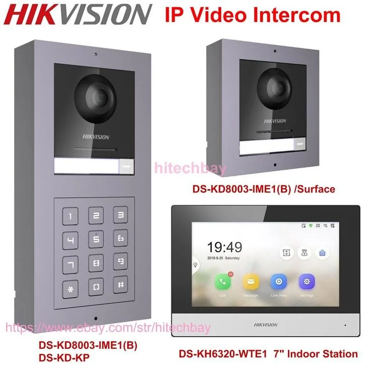 Hikvision DS-KV8213-WME1 IP Video Intercom Door Panel